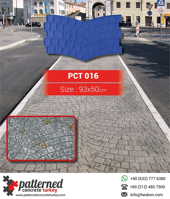 016 Pavimento Patterned Printed Concrete