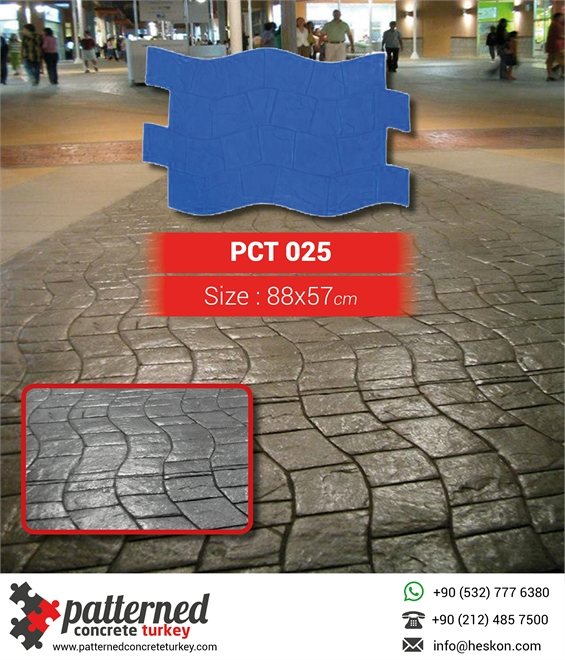 025 Patterned Printed Concrete